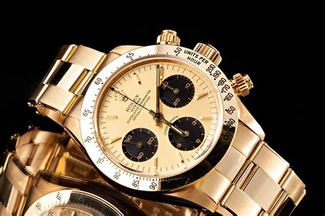 rolex daytona gold edition.